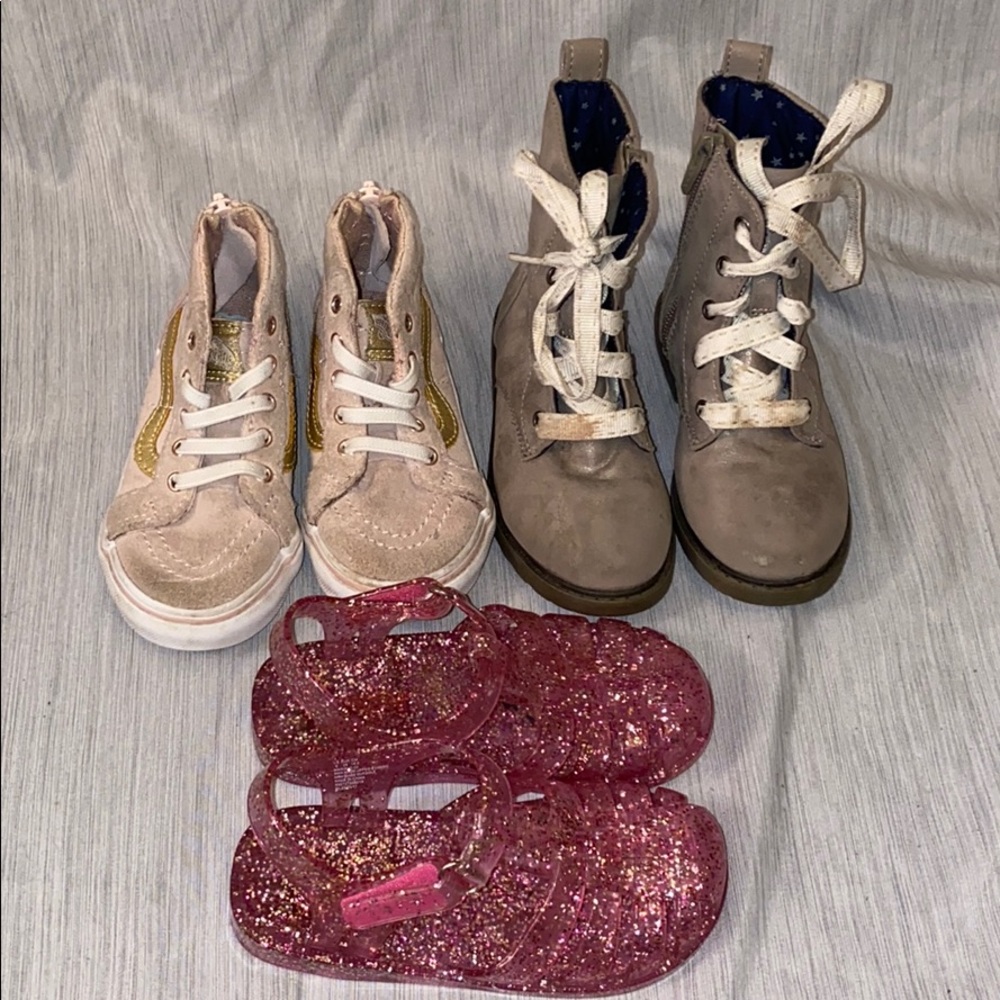 Girls Shoe Bundle Lot Size 8